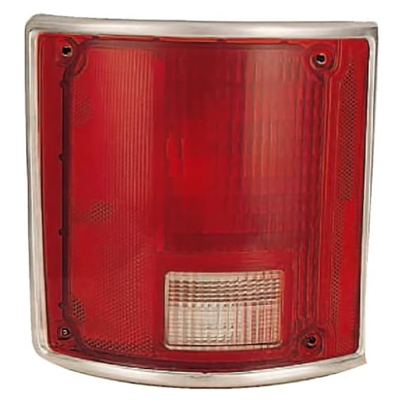 New Left Halogen Tail Light Lens Compatible With GMC C35 Base Standard Cab Pickup 2 Door 4.1L 4.8L 1975 1976 1977 1978 By part number GM2800122 5968329