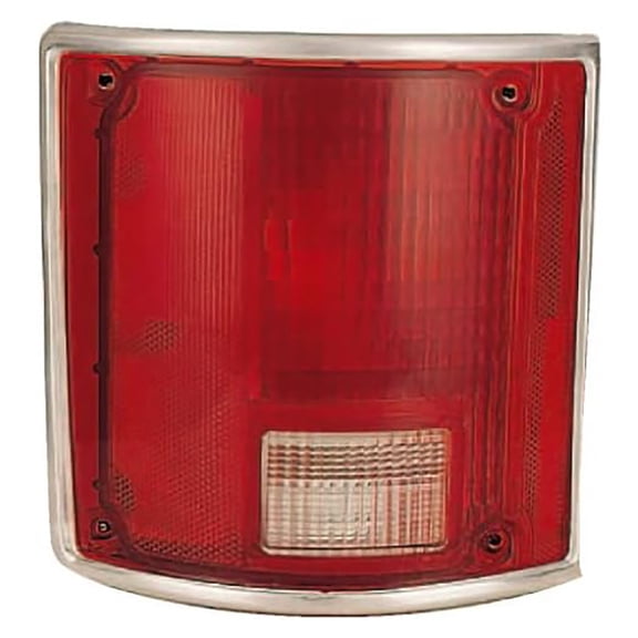 New Left Halogen Tail Light Lens Compatible With GMC R3500 Base Standard Cab Pickup 2 Door 5.7L 6.2L 7.4L 1987 1988 1989 By part number GM2800122 5968329