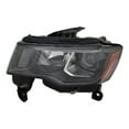 thumbnail image 1 of Jeep Grand Cherokee Left Driver Side Headlight Assembly Compatible with 2017-2021 All Trims 3.6L 5.7L 3.0L 6.4L 6.2L H9 H11 Halogen Bulbs Not Included Replaces 68266647AF, 1 of 4