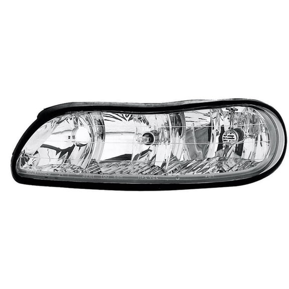 New Left Headlight Compatible With Chevrolet Malibu Base Ls 3.1L Base Lx 2.4L 1997 1998 1999 2000 2001 2002 2003 By Part Number 22618782