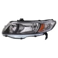 thumbnail image 1 of New Left Headlight Compatible With Honda Civic LX EX-L Si EX DX Coupe 2010 2011 By Part Numbers HO2518126 33151-SVA-A51 33151SVAA51, 1 of 3