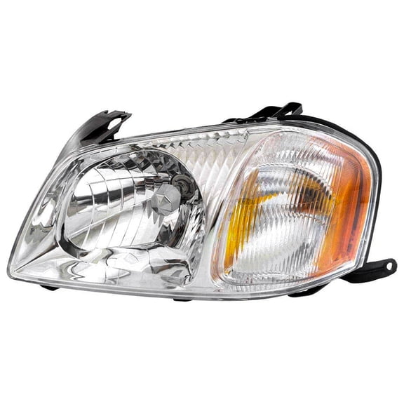 New Left Headlight Compatible With Mazda Tribute DX ES LX Sport Utility 2001 2002 2003 2004 By Part Numbers EC0151040L MA2502126