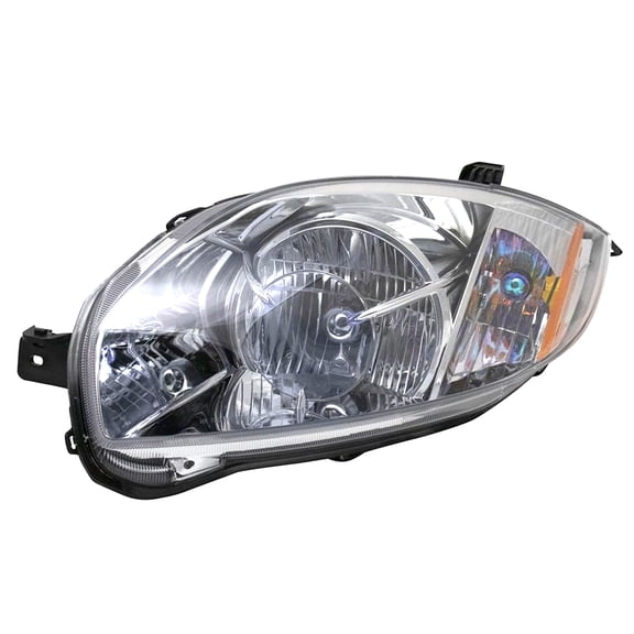 New Left Headlight Compatible With Mitsubishi Eclipse Spyder GT Convertible 2007 2008 2009 2010 By Part Numbers MI2502147 8301B137