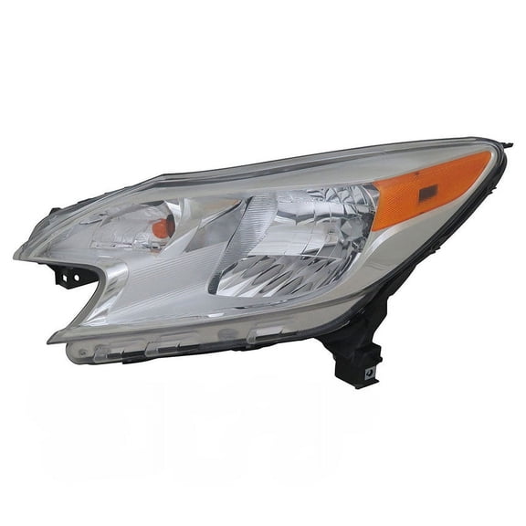 Driver Side Headlight Assembly Compatible with 2014-2016 Nissan Versa Note S SV SL SR 5-Door Hatchback 1.6L HR16DE DOHC I4 109HP Halogen Bulb Included 260603WC0A NI2502205