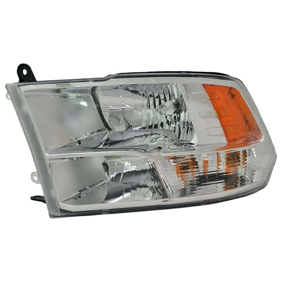 New Left Headlight Compatible With Ram 1500 Classic Big Horn Extended Cab 3.6L 5.7L 2019 2020 2021 2022 By Part Numbers CH2518149 68270497AE