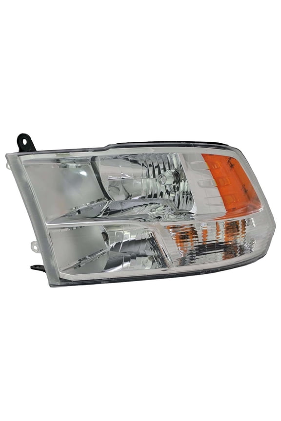 New Halogen Headlight Assembly Driver Side Left Compatible with 2013-2018 Ram 1500 Big Horn Express SLT Standard Cab Pickup Truck 3.0L 3.6L 5.7L 68096439AE 68096439AJ 68096439AI V6 V8
