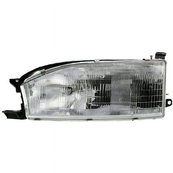 New Left Headlight Compatible With Toyota Camry 1992 1993 1994 By Part Numbers 8115006011 TO2502105