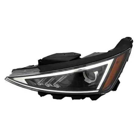 New Left Headlight Fits Hyundai Elantra Se Sedan 2019-20 92101F3500 92101-F3500