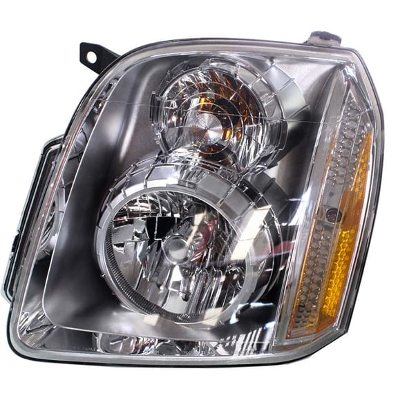 New Left Headlight Is Compatible With GMC Yukon Denali Sport Utility 2007-2014 by Part Number 20969896 GM2502318