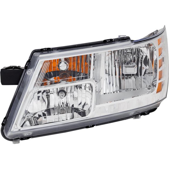 Headlamp Assembly Compatible with 2009-2020 Dodge Journey 2.4L 3.6L I4 Tigershark HALOGEN REPD100120 173HP