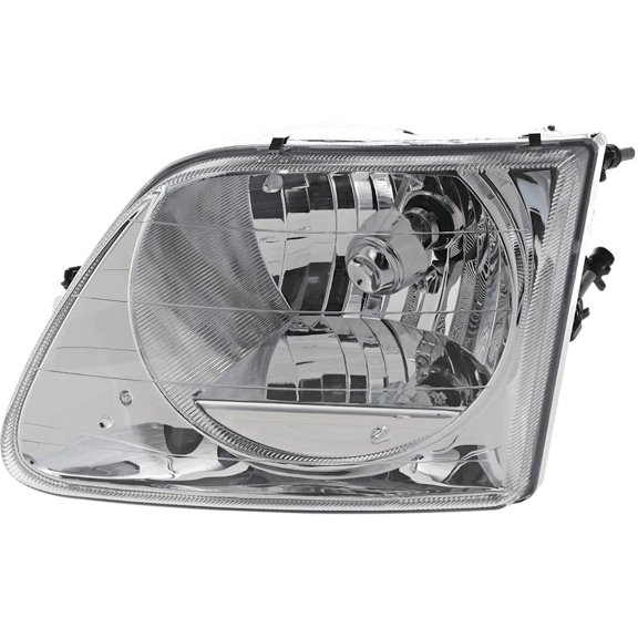 OEM Grade Headlight Assembly Compatible with 1997-2004 Ford F-250 F-150 F-150 Lightning Heritage Left Driver Side 4.2L 4.6L V6 Essex Replaces FO2502182 3L3Z13008FA ARBF100102