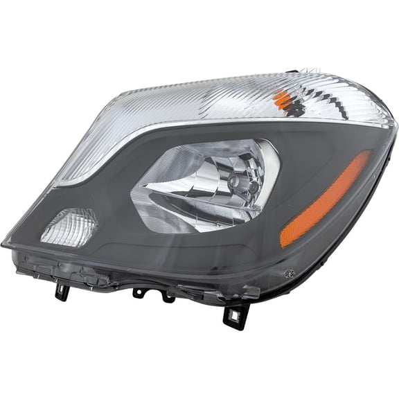 Headlight Compatible with 2014-2018 Mercedes-Benz Sprinter 2500 Sprinter 3500 Left Driver Side HALOGEN REPBZ100112Q