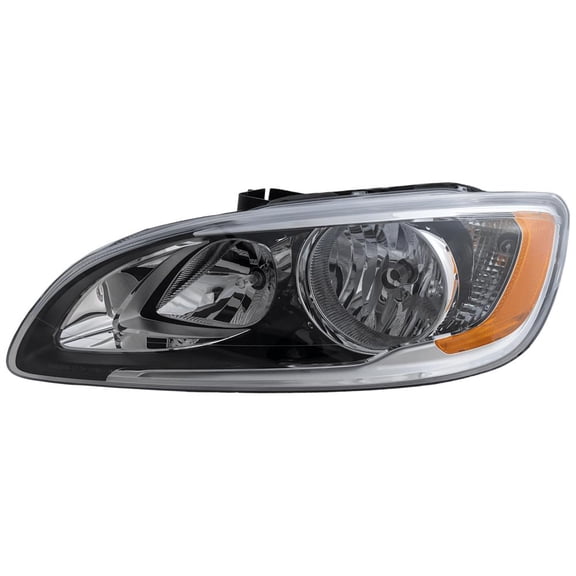 Headlamp Assembly Compatible with 2014-2018 Volvo S60 V60 V60 Cross Country S60 Cross Country 2.0L 3.0L I4 B4204T11 B4204T27 B6304T4 HALOGEN REPV100316 325HP