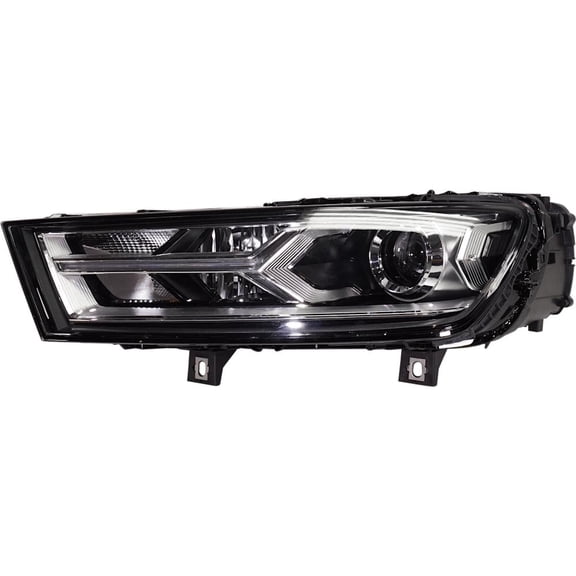 New Headlight Compatible with 2017-2019 Audi Q7 2.0L 3.0L I4 Left Driver Side XENON RA10010020Q 335HP