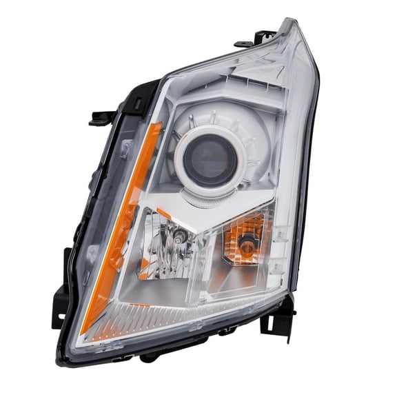 Headlamp Assembly Compatible with 2010-2013 Cadillac SRX 3.6L 2.8L V6 LFX LF2 HALOGEN REPC100172Q 308HP