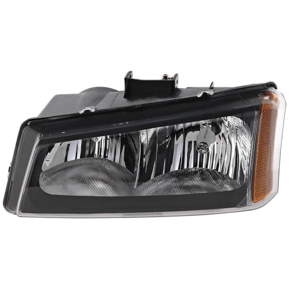 Headlight Compatible with 2003-2007 Chevrolet Avalanche 1500 Silverado 1500 HD LS Silverado 1500 HD LT Avalanche 2500 Silverado 2500 Silverado 1500 Replaces 10396913 C100146Q GM2502257