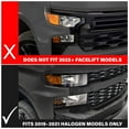 thumbnail image 1 of New Left Headlights Compatible With Chevrolet Silverado 1500 2019 2020 2021 By A1R111566L, 1 of 6