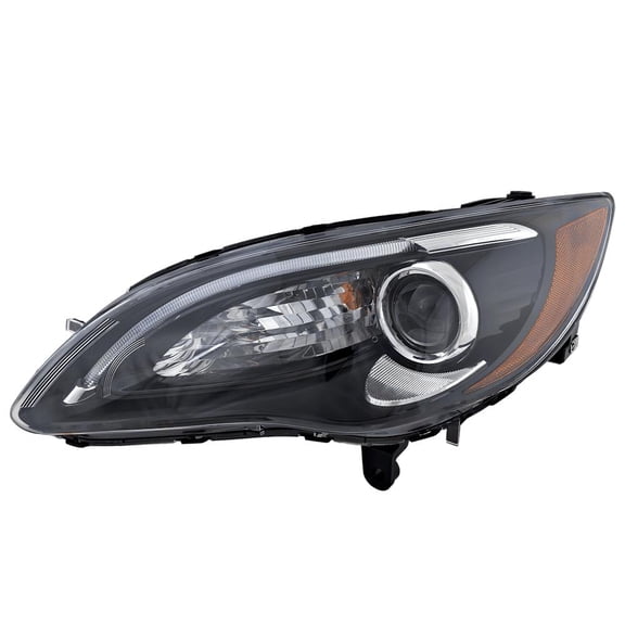 New OEM Replacement Headlight Assembly Compatible with 2011-2014 Chrysler 200 Left Driver Side 2.4L 3.6L I4 ED3 HALOGEN REPC100318Q 173HP