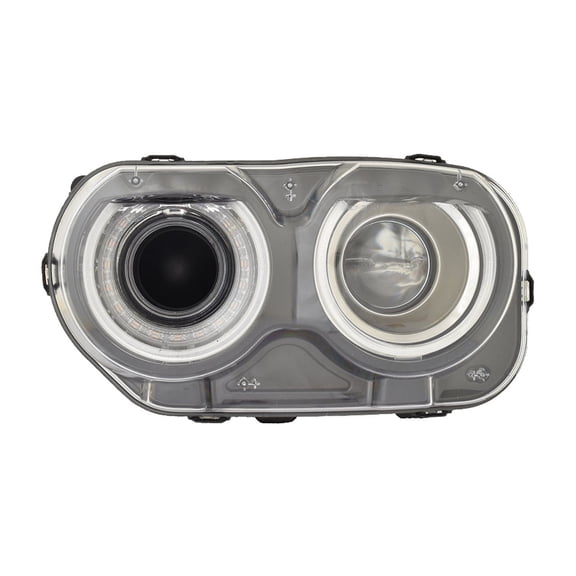 New Headlight Compatible with 2015-2023 Dodge Challenger 3.6L 5.7L V6 Left Driver Side HALOGEN RD10010112AQ 375HP