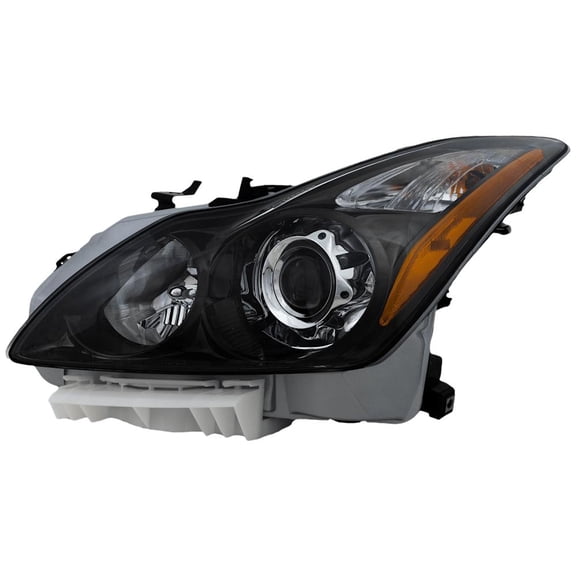 Headlamp Assembly Compatible with 2011-2015 INFINITI G37 Q60 3.7L V6 VQ37VHR XENON REPI100116 348HP