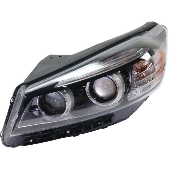 New OEM Replacement Headlight Assembly Compatible with 2016-2018 Kia Sorento Left Driver Side 2.4L 2.0L I4 XENON RK10010020 185HP