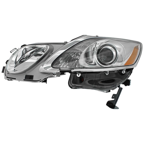New Headlamp Assembly Compatible with 2007-2011 Lexus GS430 GS350 GS460 3.0L 3.5L V6 XENON RL10010012 342HP