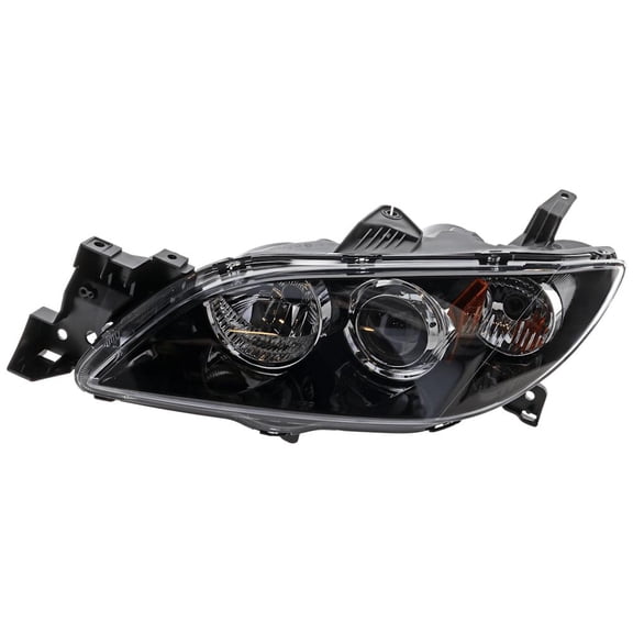 Headlamp Assembly Compatible with 2004-2006 Mazda 3 2.0L 2.3L I4 XENON REPM100118 263HP
