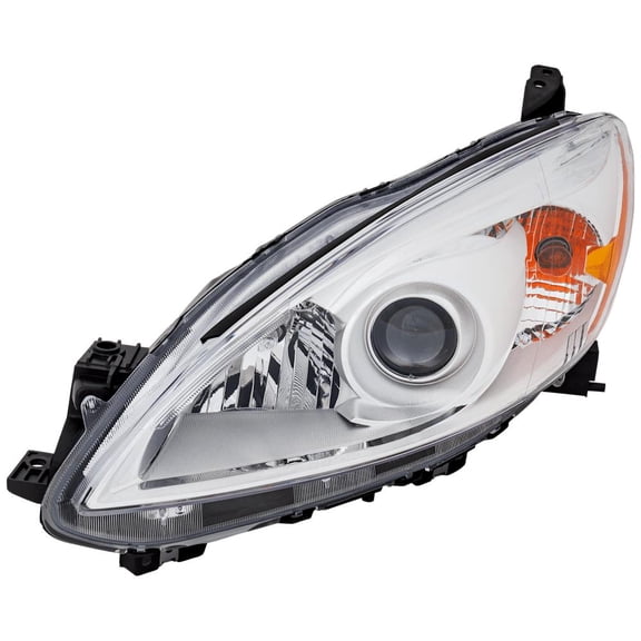 New OEM Replacement Headlight Assembly Compatible with 2012-2017 Mazda 5 Left Driver Side 2.3L 2.5L I4 L3 L5 HALOGEN REPM100302 153HP