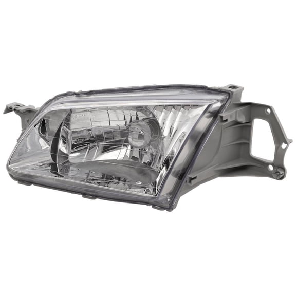 Headlight Compatible with 1999-2000 Mazda Protege 1.6L 2.0L I4 ZM-DE FS-DE FS-DET Left Driver Side 130HP Replaces BJ0E51040AP1 3161119LAS MA2502114 3161119LAS