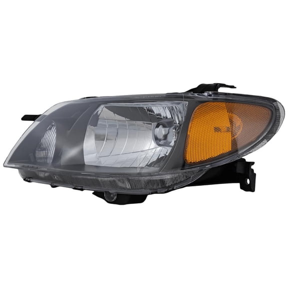 New Headlamp Assembly Compatible with 2001-2003 Mazda Protege 1.6L 2.0L I4 ZM-DE FS-DE FS-DET HALOGEN M100148 170HP