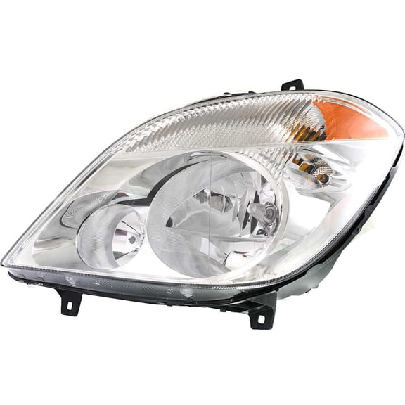 Headlamp Assembly Compatible with 2010-2013 Mercedes-Benz Sprinter 2500 Sprinter 3500 HALOGEN REPBZ100108Q