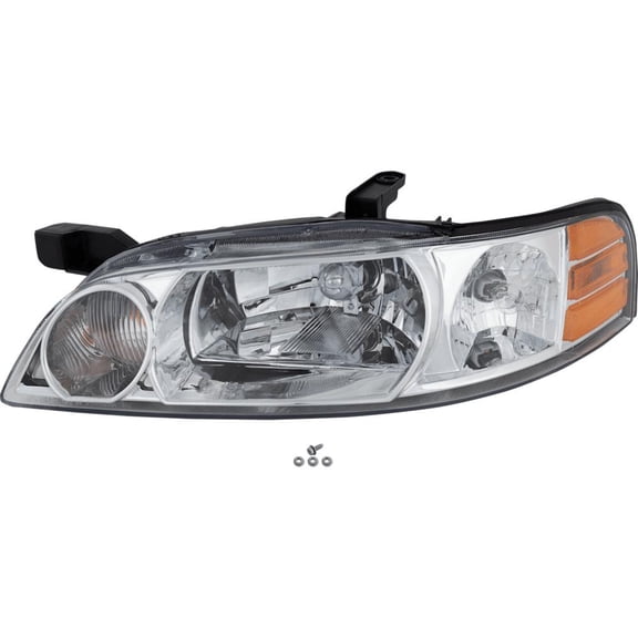 Headlight Compatible with 2000-2001 Nissan Altima Left Driver Side Replaces 260600Z825 20-5870-00 20587000 NI2502126 HALOGEN 20-5870-00