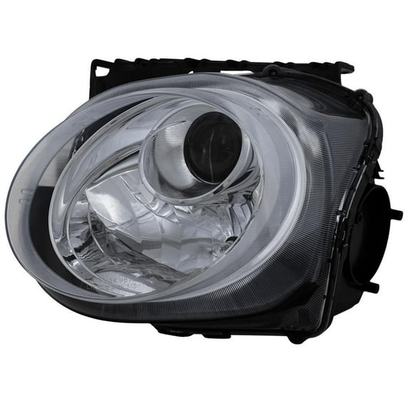 Headlight Compatible with 2015-2017 Nissan Juke 1.6L I4 MR16DDT Left Driver Side HALOGEN REPN100338Q 215HP