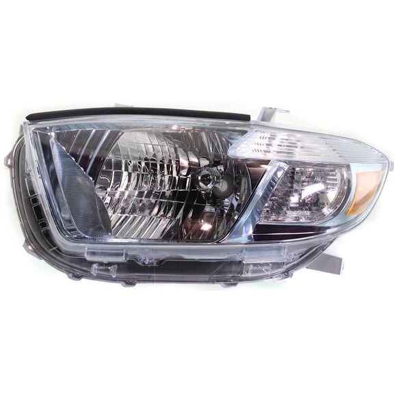 New Headlight Compatible with 2008-2010 Toyota Highlander 2.7L 3.5L I4 Left Driver Side HALOGEN REPT100130 270HP