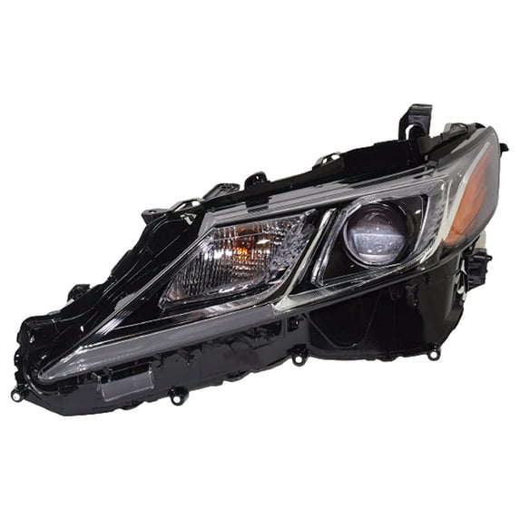 New OEM Replacement Left Led Headlight Is Compatible With Toyota Camry Hybrid Le Sedan 4 Door 2.5L 2019 2020 By Part Number To2502277 81150-06C41 8115006C41