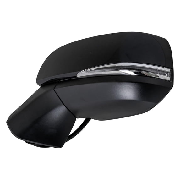 New Left Driver Side Door Mirror For 2019-2024 Toyota RAV4 Toyota RAV4 Prime Power TO1320384 87940-0R271-G0 879400R271G0 87940-42E11 8794042E11 87945-42200-C0 8794542200C0