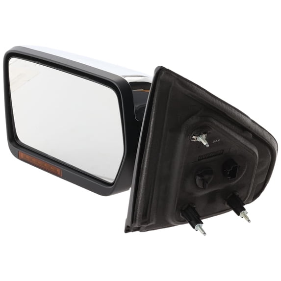 New OEM Replacement Door Mirror Compatible with 2009-2010 Ford F-150 Left Driver Side 3.5L 3.7L V6 Duratec Ti-VCT Boss 282HP Replaces FO1320355 9L3Z17683GA JFD204CL-S JFD204CLS