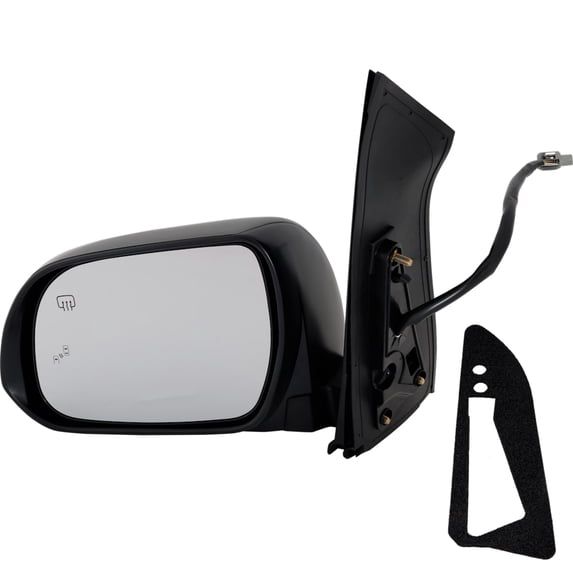 OEM Grade Door Mirror Compatible with 2015-2017 Toyota Sienna Left Driver Side 2.7L 3.5L I4 187HP Replaces TO1320359 8794008122C1-PFM 8794008122C1PFM TY222EL-S TY222ELS