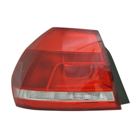 New Left Outer Tail Light Fits Volkswagen Passat Sedan 2012-2015 561-945-095-H