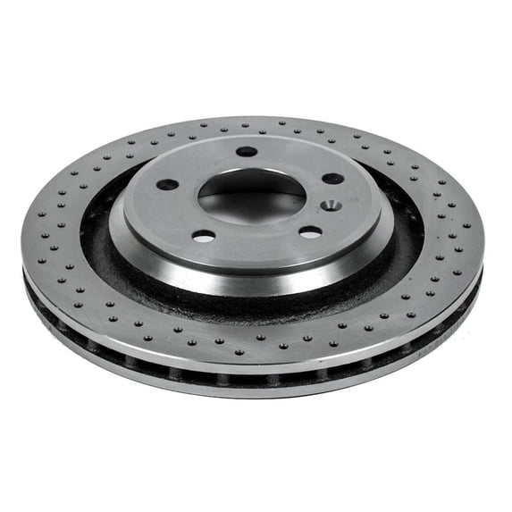 New Left Rear Brake Disc Compatible With Pontiac Grand Prix GXP 8 Cyl 5.3L 2005-2008 By P15AR8287