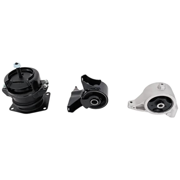 New Left Rear Engine Mount Kit Compatible With Acura Honda MDX Base 6 Cyl 3.5L MDX Touring 6 Cyl 3.5L Pilot EX 6 Cyl 3.5L 2001-2004 By 50800S0XA04 50820A3VA82 50810S3V003