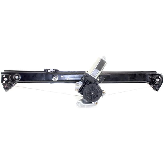OEM Grade Rear Left Window Regulator with Motor Compatible with 2000-2006 BMW X5 3.0i 3.0L (01-06) 4.4i 4.4L (00-06) 4.6is 4.6L (02-03) 4.8is 4.8L (04-06) E53 51357125059