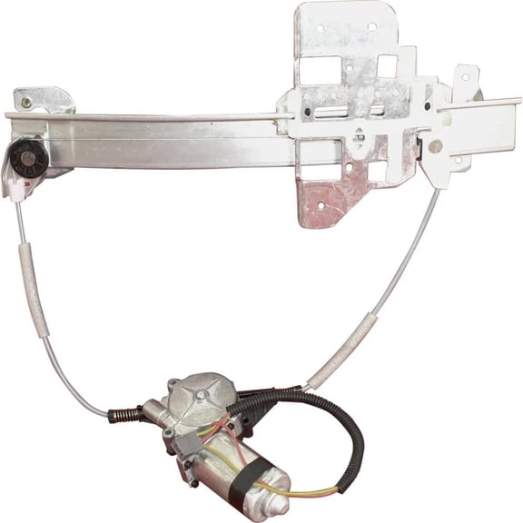 New OEM Replacement Left Rear Window Regulator With Motor Compatible With Lincoln Town Car Anniversary 8 Cyl 4.6L Town Car Signature 8 Cyl 4.6L 1995-1997 By F5VY5427009A-PFM
