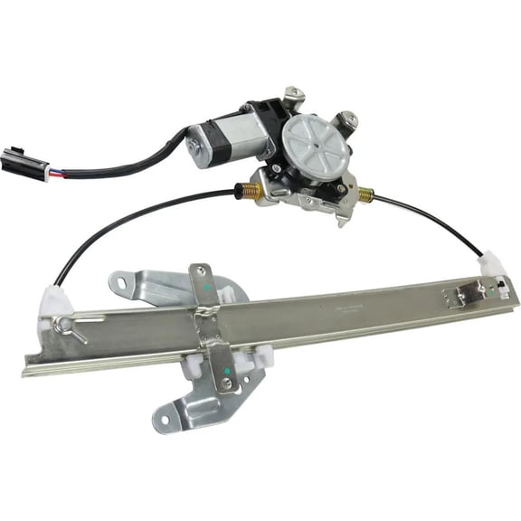New Left Rear Window Regulator With Motor Compatible With Nissan Frontier XE 4 Cyl 2.4L Frontier SC 6 Cyl 3.3L Frontier LE 6 Cyl 3.3L 2000-2004 By NI1550128 827217Z005 827317Z805