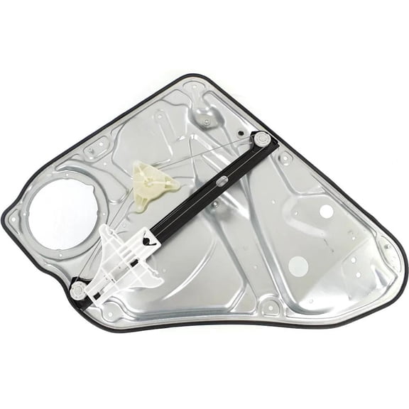 New Left Rear Window Regulator Without Motor Compatible With Volkswagen Passat GL 6 Cyl 2.8L GLX 4 Motion 6 Cyl 2.8L GLX 6 Cyl 2.8L GL TDI 4 Cyl 2.0L 1998-2005 By 3B5839461A