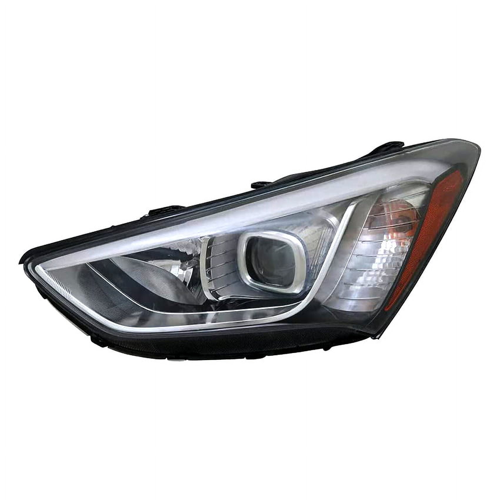 New Left Side Halogen Headlight Compatible With Hyundai Santa Fe 2013 ...