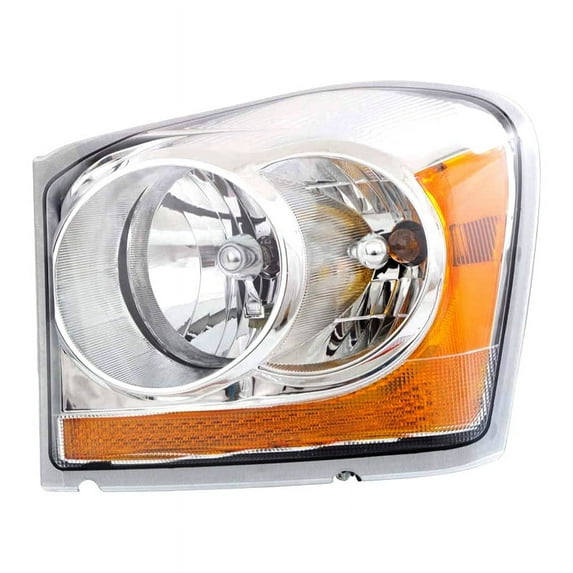 New Left Side Headlight Compatible With Dodge Durango SLT St SXT Sport 2005 by Part Number 55077721AD CH2502147