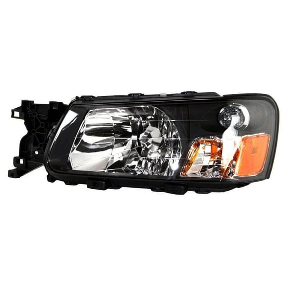 New Left Side Headlight Compatible With Subaru Forester X XS XT Sport 4 Door 2.5L Gas 2004 by Part Number 84001-SA030 84001SA030 SU2502111