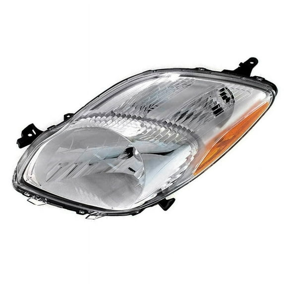 New Left Side Headlight Compatible With Toyota Yaris Rs Hatchback 2009-2011 by Part Number 81170-52B40 8117052B40 TO2518123