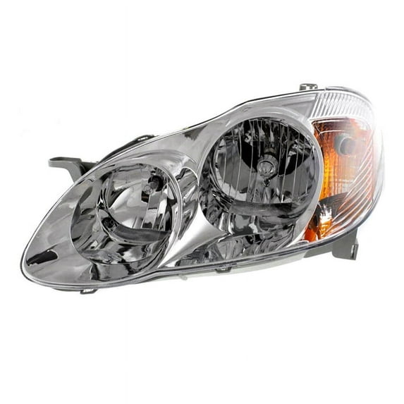 New Left Side Headlight Fits Toyota Corolla Ce Sedan 03-04 8115002200 To2502139